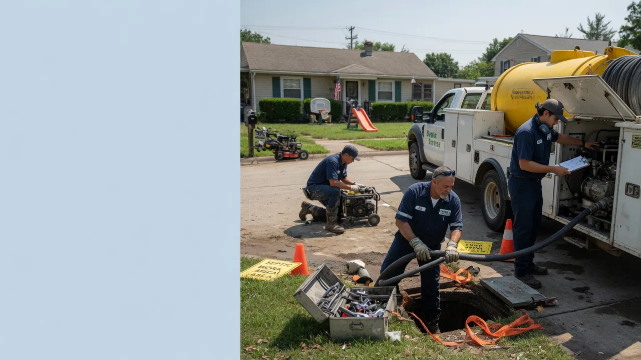 Septic Tank Pumping in Mount Sherman, KY near me